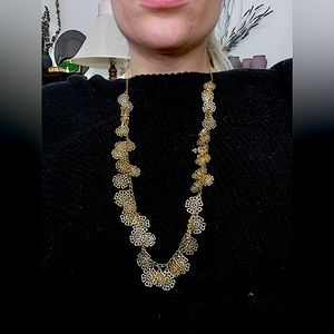 Beautiful gold Talbots artistic necklace!